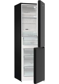 Gorenje Kühl-/Gefrierkombination »Nk79C0D«, Nk79C0Dbk, 185 Cm Hoch, 60 Cm Breit, 4 Jahre Herstellergarantie schwarz, Nutzinhalt 326 l