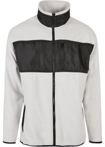 Urban Classics Jachetă fleece Bărbaţi alb, Mărimea 4XL