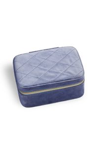 Gillian Jones - Jewelry box Large - Blue velour