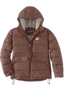 Carhartt Montana, gewatteerde jas vrouwen , kleur: donkerbruin , maat: XS