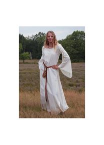 Medieval dress nature with trumpet sleeves, Burglinde