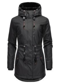 Ragwear Dames Functionele jas 'Monadis Rainy' bruin / zwart / wit XS