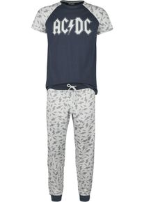 ACDC AC/DC EMP Signature Collection Pyjama grau/blau