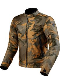 Revit Shade H2O Camo, textile jacket waterproof , color: Dark Green/Brown , size: XL