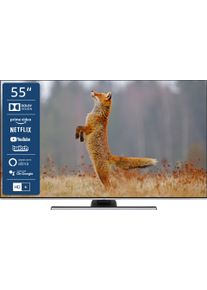 JVC Led-Fernseher »Lt-55Vu8185«, 139 Cm/55 Zoll, 4k Ultra Hd, Smart-Tv schwarz, BEEINDRUCKENDE BILDER - Erleben Sie gestochen scharfe Inhalte in...