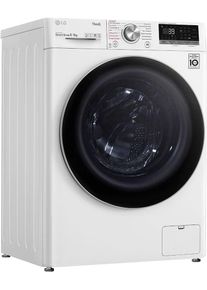 LG Waschtrockner »V7Wd906A«, Turbowash® - Waschen In Nur 39 Minuten weiß, Direktantrieb