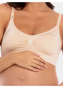 MAGIC BODYFASHION Biustonosz dla karmiących 'Mommy Comfort' dla kobiet beżowy Rozmiar 75