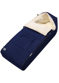 Monzana® Chancelière bébé bleu marine 93x56cm universelle