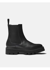 Womens Grenson Milly Chelsea Boot (Vegan Faux Leather) - Black