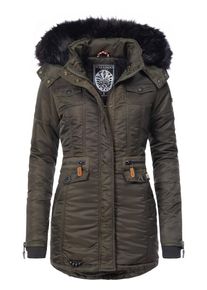 Navahoo Dames Winterjas 'Schätzchen' kaki XS