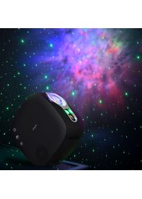Gadgets Laser Stjernetåke Projektor Lampe Med innebygget Bluetooth høyttaler