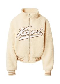 Karl Kani Jachetă fleece Femei bej, Mărimea XL