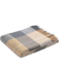 Biederlack Plaid »Britta«, im Karo-Look, Kuscheldecke