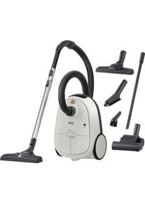 AEG Bodenstaubsauger »Ab61H6Sw«, 750 W, Mit Beutel weiß, Kraftvolle Leistung