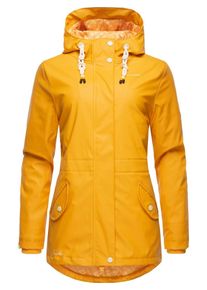 Navahoo Dames Functionele jas 'Ocean Heart' geel / wit XS