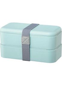 2 Xavax® Lunchbox 4,4 cm hoch blau 500,0 ml
