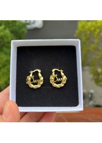 DUOYING Custom Name Earrings 18mm Personalized Twist Hoop Earring 2022 With Letters Anti-allergy For Women Girls Jewelry Gift