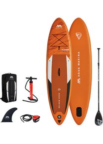Aqua Marina Inflatable Sup-Board »Fusion Isup Bt-21fup«, (Set, 6 Tlg., Mit Paddel, Pumpe Und Transportrucksack) orange, Größe 10’10” - 330cm 330...