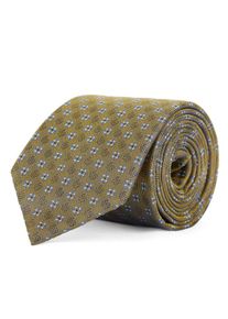 Eterna Seidenkrawatte mit Webmuster, Khaki, One Size