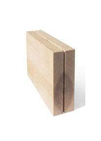 Side By Side SIDE BY Messerblock Timber Twin