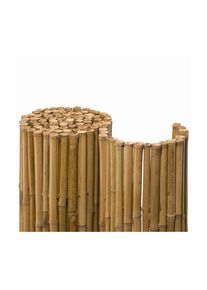 Canisse bambou Noor Deluxe - brise-vue naturel, 0,9x2,5 m