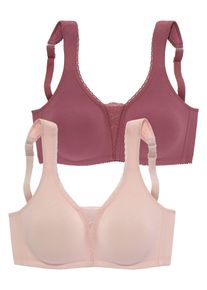 Petite Fleur Biustonosz dla kobiet cielisty / burgund Rozmiar 80