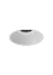Illumina Astro Minima Round Fixed Bathroom Light LED Matt White