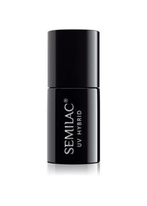 Semilac UV Hybrid Black & White gel smalto colore 105 Stylish Gray 7 ml