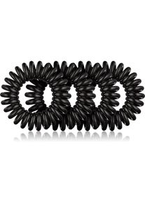 BrushArt Hair Rings elastici per capelli Black 4 pz