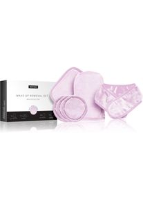 Notino Spa Collection Make-up removal set microfibre makeup remover set Lilac