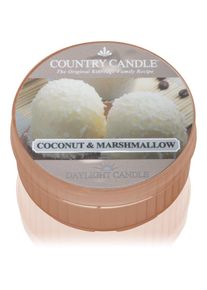 Country Candle Coconut & Marshmallow theelichtje 42 gr