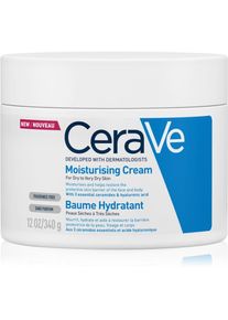 CeraVe Moisturizers crema idratante viso e corpo per pelli secche e molto secche 340 g