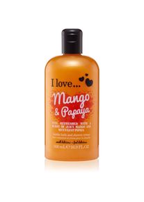 I Love Mango & Papaya crema per doccia e bagno 500 ml
