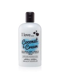 I Love Coconut & Cream olio in gel per doccia e bagno 500 ml