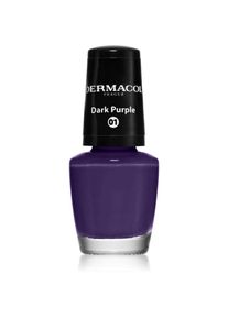 Dermacol Mini Nagellak Tint 01 Dark Purple 5 ml