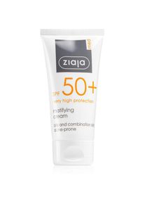 Ziaja Med Protecting UVA + UVB Matterende Zonnebandcrème voor het Gezicht SPF 50+ 50 ml