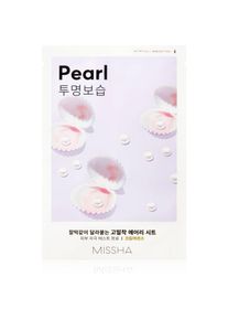 Missha Airy Fit Pearl brightening and moisturising sheet mask 19 g