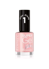 Rimmel Super Gel By Kate gel nail polish without UV/LED sealing shade 021 New Romantic 12 ml
