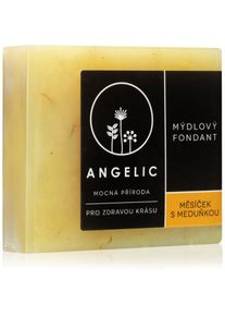Angelic Soap fondant Calendula & Lemon balm Extra Zachte Natuurlijke Zeep 105 gr