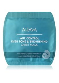 AHAVA Time To Smooth brightening sheet mask with anti-wrinkle effect 1 pc