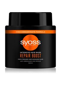 SYOSS Repair Boost deep strengthening hair mask to treat hair brittleness 500 ml
