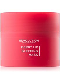 Revolution Skincare Lip Mask Sleeping hydraterende lippen masker Smaak Berry 10 gr
