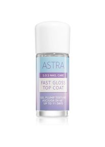 Astra Make-up S.O.S Nail Care Fast Gloss Top Coat Top Coat voor Perfecte Bescherming en Intensieve Glans 12 ml
