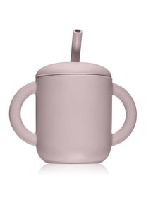 mushie Training Cup with Straw cup with straw Soft-lilac 175 ml