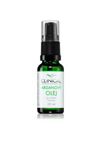 Clinical Argan oil olio di argan al 100% per viso, corpo e capelli 20 ml