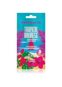 Dermacol Tropical Balinese sheet mask with smoothing effect 23 g