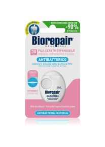 Biorepair Dental Floss Waxed Expanding filo interdentale cerato per gengive sensibili Pink 30 m