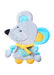 BabyOno Have Fun Cuddly Toy for Babies zachte knuffel met bijtring Mouse Kirstin 1 st
