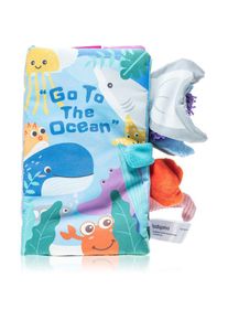 BabyOno Have Fun Go to the ocean educatief boekje met contrasterende kleuren 1 st