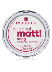 Essence All About Matt! cipria compatta trasparente 8 g